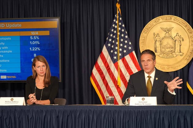 February 10, 2021, New York, New York, USA: MELISSA DE ROSA, Governor Andrew Cuomo aide, who admitted withholding NY StateÃ¢â‚¬â ¢s nursing home death toll numbers,.New York City New York USA - ZUMAms4_ 20210210_zaf_ms4_020 Copyright: xSoniaxMoskowitzxGordonx