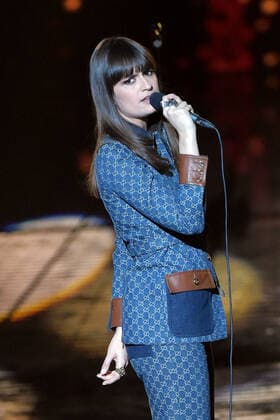 36e edition des VICTOIRES DE LA MUSIQUE. Pour sa 36eme edition, la ceremonie des Victoires de la musique se tiendra a la Seine Musicale de Boulogne Billancourt, sans public. BOULOGNE BILLANCOURT, FRANCE FEBRUARY 12 fevrier 2021. Clara Luciani at 36th Victoires de la Musique held at La Seine Musicale in Bolougne Billancourt on February 12, 2021 france 264959 2021-02-12 France  Copyright: xFranckxCastel MPPx STAR_264959_053