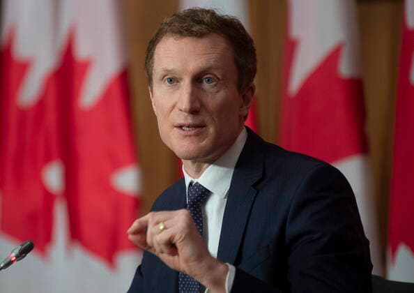 February 17, 2021, Ottawa, on, Canada: Indigenous Services Minister Marc Miller responds to a question during a news conference, Wednesday,February 17, 2021 in Ottawa. Ottawa Canada  - ZUMAc35_ 20210217_zaf_c35_027 Copyright: xAdrianxWyldx