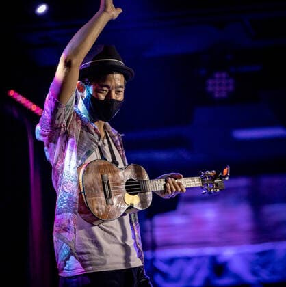 HONOLULU, HI - February 18, 2021: Jake Shimabukuro performs at The Blue Note Hawaii at The Outrigger Waikiki Resort in Honolulu, HI on February 18, 2021. Copyright: xErikxKabikxPhotography MediaPunchx