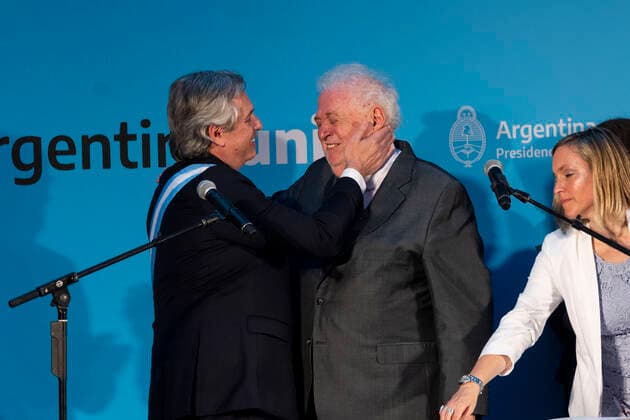December 10, 2019, City of Buenos Aires, City of Buenos Aires, Argentina: Archive Picture: Former Health minister of Argentina GINES GONZALEZ GARCIA..GINEZ GONZALEZ GARCIA swears as Health Minister of the staff of Argentine new President Alberto Fernandez, at Casa Rosada presidential palace, city of Buenos Aires, on Dec. 10, 2019. City of Buenos Aires Argentina - ZUMAf135 20191210_zap_f135_056 Copyright: xJulietaxFerrariox