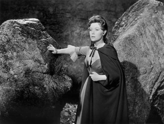 April 17, 2020, USA: Glynis Johns, on-set of the Film, Rob Roy The Highland Rogue , RKO Radio Pictures, 1954 USA - ZUMAg145 20200417_zza_g145_004 Copyright: xJTxVintagex