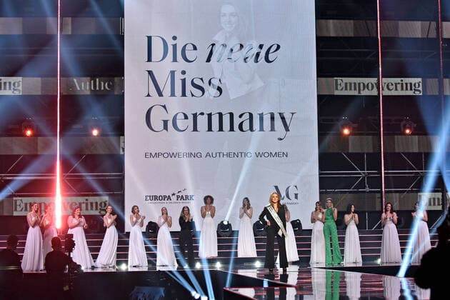 Miss Germany 2021 Anja Kallenbach Miss Thuringia on the occasion of her election as MISS GERMANY 2021 on 27 02 2021 at Europapark Rust 20210227MWI28882