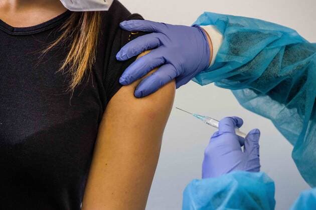 March 2, 2021, Munich, Bavaria, Germany: The administration of the AstraZeneca Covid vaccine to Munich Police. Starting with some 10,000 doses of the AstraZeneca Covid-19 vaccine, the Bavarian Police has begun vaccinating its Bereitschaftspolizei and Einsatzeinheiten- specialized police units that deal with demonstrations, riots, and other missions. Germanyâ€⠢s vaccine program has been criticized for being extremely slow, with numerous nations surpassing not only percentage of the population vaccinated, but also absolute numbers as they vaccinate those at risk and simultaneously the general population to achieve herd immunity faster. Without an increase in rate, Germany is expected to require over 90 weeks to vaccinate the country. - ZUMAb160 20210302_zbp_b160_041 Copyright: xSachellexBabbarx