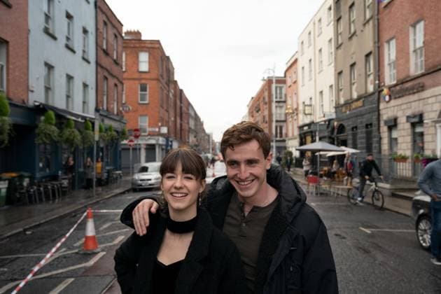 RELEASE DATE: TV Mini-Series (2020) TITLE: Normal People STUDIO: CREATOR: Steve Lightfoot PLOT: Follows Marianne and Connell, from different backgrounds but the same small town in Ireland, as they weave in and out of each other s romantic lives. STARRING: Daisy Edgar-Jones, Paul Mescal. Dublin Ireland  - ZUMAl16_ 20200419_sha_l16_595 Copyright: xHulux