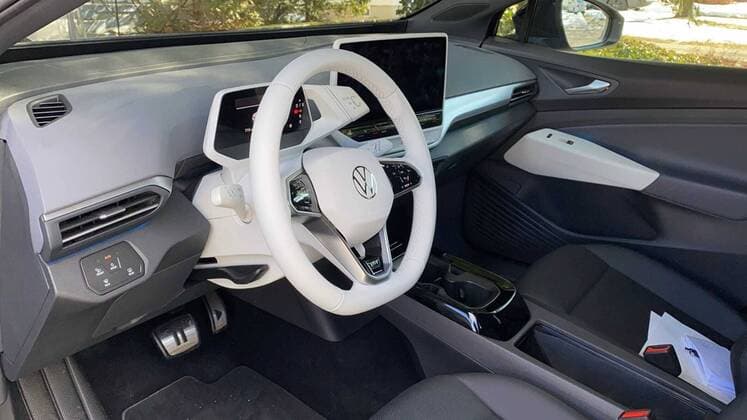 March 1, 2021, USA: 2021 VW ID4 instrument panel USA - ZUMAm67_ 20210301_zaf_m67_047 Copyright: xMarkxPhelan DetroitxFreexPressx