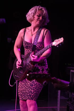 BOCA RATON - MARCH 04: Samantha Fish performs at The Funky Biscuit on March 4, 2021 in Boca Raton, Florida. Copyright: xmpi04 MediaPunchx