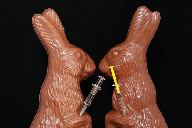 Easter celebration, Easter holiday and Easter leisure will be accompanied this year by Corona Many an Easter bunny comes with protection Also on Easter Easter bunny made of chocolate Corona will leave its mark Easter celebration, Easter holiday and Easter leisure will be accompanied this year by Corona Many an Easter bunny comes with protection , Germany, Cake, S