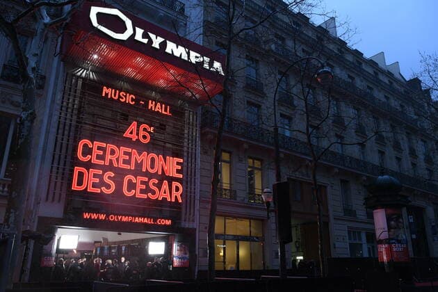 Filmpreis Cesar 46eme Ceremonie des Cesar. Illustration exterieure Olympia. 46th Cesar Film awards. Front of Olympia 265930 0000-00-00 France _sans_perso  Copyright: xPascalxLeSecretain Poolx STAR_265930_010