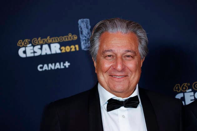 Christian Clavier CELEBRITES : 46e Ceremonie des Cesar 2021 - Paris - 12 03 2021 ThomasSamson Pool PANORAMIC 
