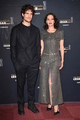 Louis Garrel et Jeanne Balibar CELEBRITES : 46e Ceremonie des Cesar 2021 - Paris - 12 03 2021 DavidNiviere Pool PANORAMIC 