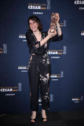 Agnes Patron Cesar du Meilleur film d animation pour l Heure des ours CELEBRITES : 46e Ceremonie des Cesar 2021 - Paris - 12 03 2021 DavidNiviere Pool PANORAMIC 