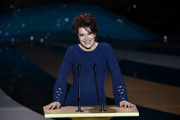 Fanny Ardant CELEBRITES : 46e Ceremonie des Cesar 2021 - Paris - 12 03 2021 Dominiquecharriau Pool PANORAMIC 
