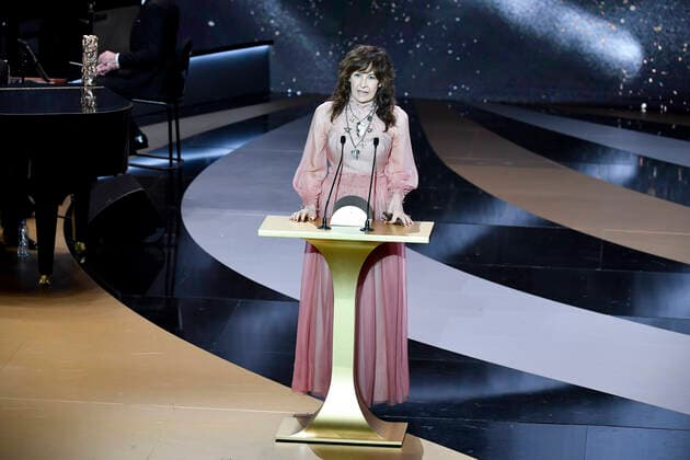 Valerie Lemercier CELEBRITES : 46e Ceremonie des Cesar 2021 - Paris - 12 03 2021 PierreVillard Pool PANORAMIC 