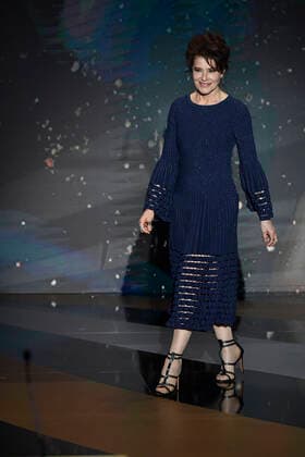 Fanny Ardant CELEBRITES : 46e Ceremonie des Cesar 2021 - Paris - 12 03 2021 Dominiquecharriau Pool PANORAMIC 