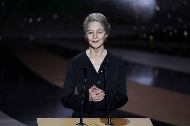 Charlotte Rampling CELEBRITES : 46e Ceremonie des Cesar 2021 - Paris - 12 03 2021 Dominiquecharriau Pool PANORAMIC 