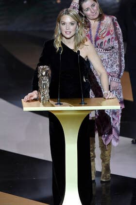 Virginie Efira CELEBRITES : 46e Ceremonie des Cesar 2021 - Paris - 12 03 2021 Dominiquecharriau Pool PANORAMIC 