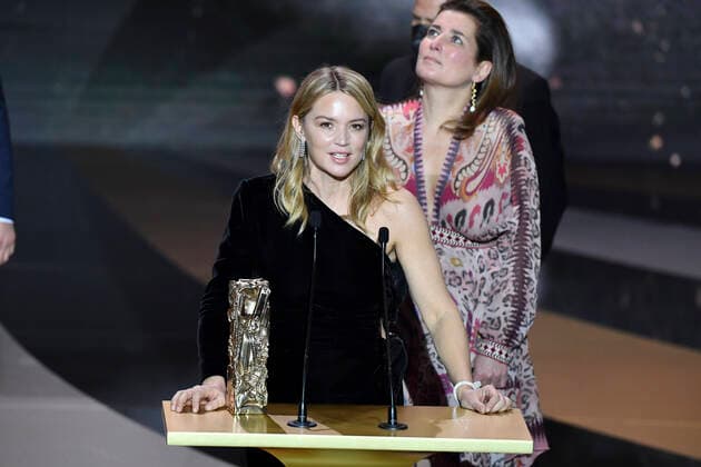 Virginie Efira CELEBRITES : 46e Ceremonie des Cesar 2021 - Paris - 12 03 2021 Dominiquecharriau Pool PANORAMIC 