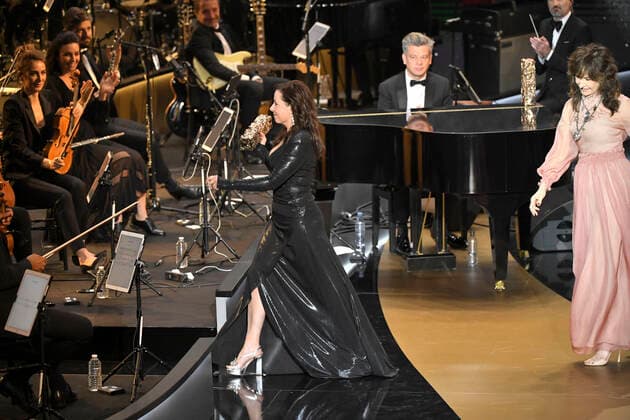 Laure Calamy - cesar de la meilleure actrice dans Antoinette dans les Cevennes CELEBRITES : 46e Ceremonie des Cesar 2021 - Paris - 12 03 2021 BertrandGuay Pool PANORAMIC 