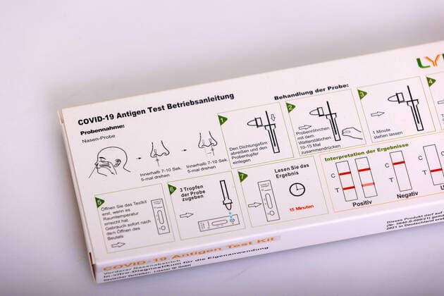 Reutlingen theme images antigen test kit for novel coronavirus, 12 03 2021, theme images antigen test kit for novel coronavirus, 12 03 2021, Copyright: xEIBNER DROFITSCHx EP_ddh