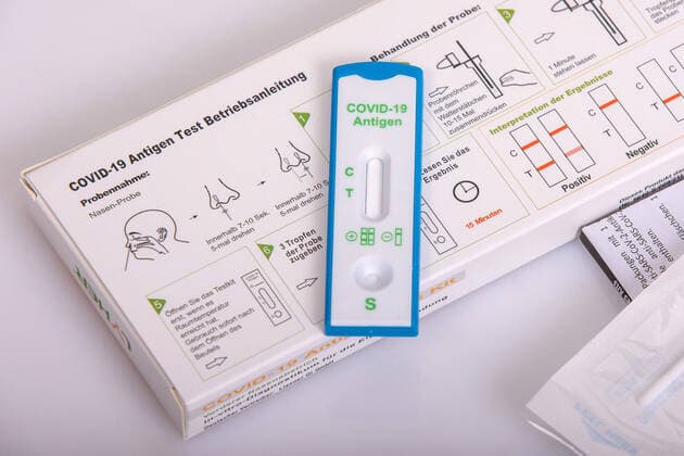 Reutlingen theme images antigen test kit for novel coronavirus, 12 03 2021, theme images antigen test kit for novel coronavirus, 12 03 2021, Copyright: xEIBNER DROFITSCHx EP_ddh