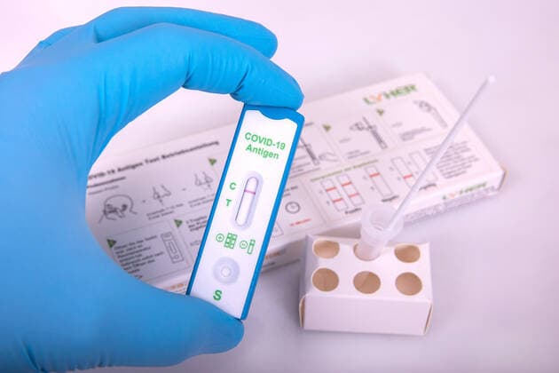 Reutlingen theme images antigen test kit for novel coronavirus, 12 03 2021, theme images antigen test kit for novel coronavirus, 12 03 2021, Copyright: xEIBNER DROFITSCHx EP_ddh