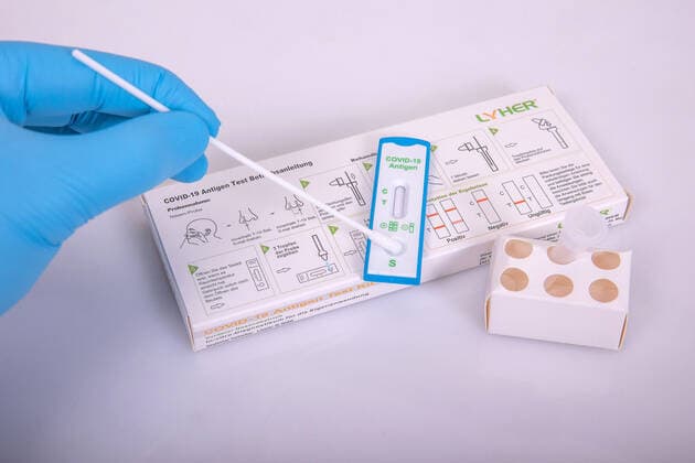 Reutlingen theme images antigen test kit for novel coronavirus, 12 03 2021, theme images antigen test kit for novel coronavirus, 12 03 2021, Copyright: xEIBNER DROFITSCHx EP_ddh