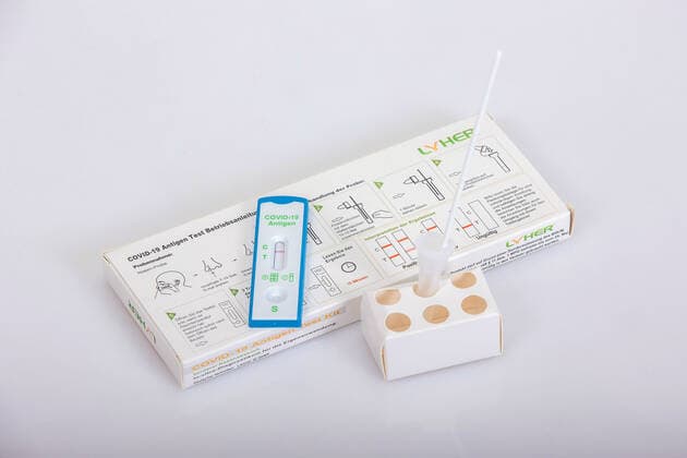 Reutlingen theme images antigen test kit for novel coronavirus, 12 03 2021, theme images antigen test kit for novel coronavirus, 12 03 2021, Copyright: xEIBNER DROFITSCHx EP_ddh