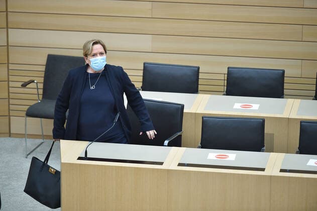 State parliament elections 2021 Baden Württemberg election event in the state parliament of Baden Württemberg in the state capital Stuttgart LPK in the plenary hall Stuttgart state parliament of Baden Württemberg Baden Württemberg Germany Copyright: xLeifxPiechowskix