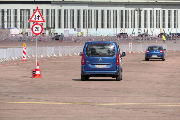 15 03 2021,Berlin,Germany,GER,Corona Vaccination Center Tempelhof Airport AstraZeneca