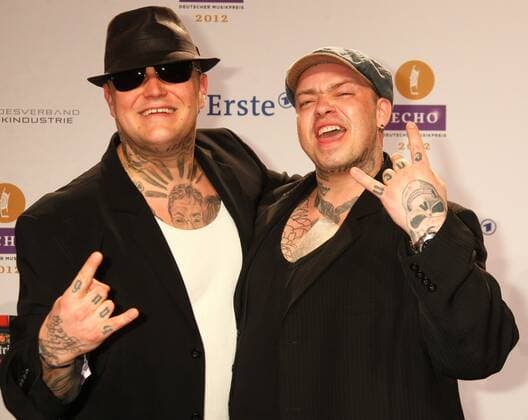 Haudegen at the Echo 2012 the German Music Award on the Red Carpet before the ceremony at the Messe Berlin Copyright: xEventpressxHerrmannx