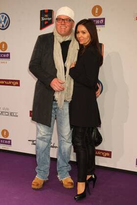 Dj Oetzi and wife Sonja at the Echo 2012 the German Music Award on the red carpet before the award ceremony at the Messe Berlin Copyright: xEventpressxHerrmannx