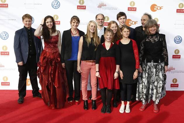 Lart pour Lart on the Red Carpet at the ECHO Klassik 2012 award ceremony at the Konzerthaus Berlin on the Gendarmenmarkt in the heart of Berlin. Copyright: xEventpressxHerrRax