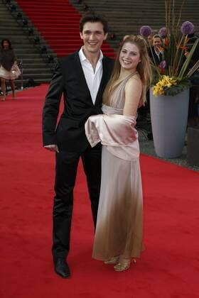 Maximilian Hornung and Katharina Weigert on the Red Carpet at the ECHO Klassik 2012 awards ceremony at the Konzerthaus Berlin on Gendarmenmarkt in the heart of Berlin Copyright: xEventpressxHerrRax
