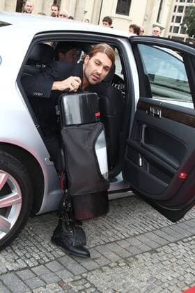 David Garrett on the red carpet at the ECHO Klassik 2012 award ceremony at the Konzerthaus Berlin on the Gendarmenmarkt in the heart of Berlin Copyright: xEventpressxHerrRax