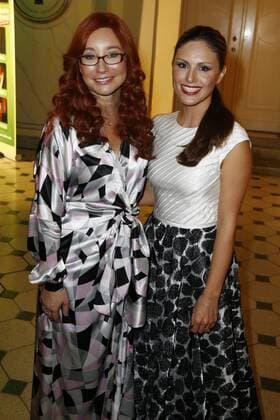 Award winner Tori Amos and Nazan Eckes at the ECHO Klassik 2012 award ceremony at the Konzerthaus Berlin on Gendarmenmarkt in the heart of Berlin Copyright: xEventpressxHerrRax