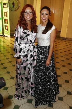 Award winner Tori Amos and Nazan Eckes at the ECHO Klassik 2012 award ceremony at the Konzerthaus Berlin on Gendarmenmarkt in the heart of Berlin Copyright: xEventpressxHerrRax