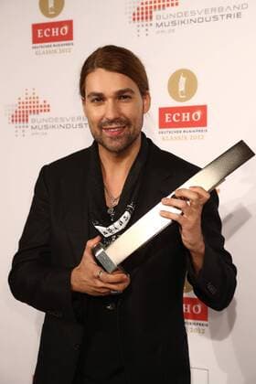 David Garrett award winner at the ECHO Klassik 2012 award ceremony at the Konzerthaus Berlin on the Gendarmenmarkt in the heart of Berlin Copyright: xEventpressxHerrRax