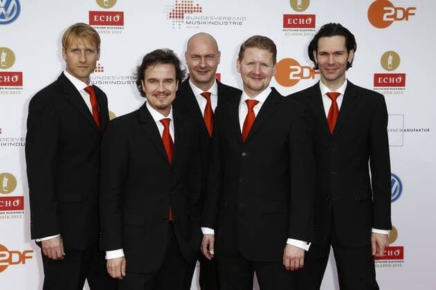 amarcord 5 on the red carpet at the ECHO Klassik 2012 award ceremony at the Konzerthaus Berlin on the Gendarmenmarkt in the heart of Berlin Copyright: xEventpressxHerrRax