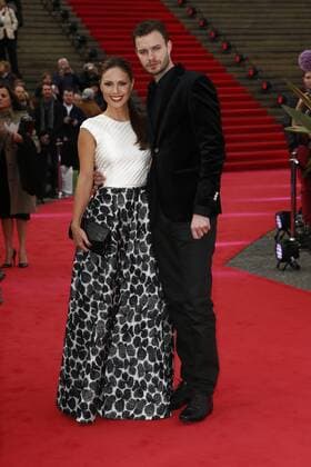 Nazan Eckes with boyfriend Julian Khol on the red carpet at the ECHO Klassik 2012 award ceremony at the Konzerthaus Berlin on the Gendarmenmarkt in the heart of Berlin. Copyright: xEventpressxHerrRax
