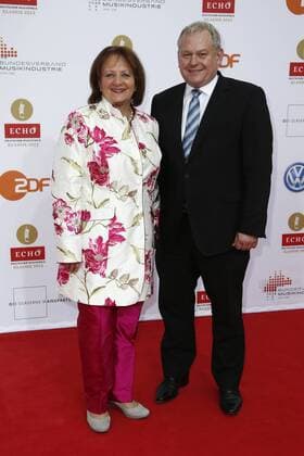 Sabine Leutheusser Schnarrenberger and Thomas Hacker on the Red Carpet at the ECHO Klassik 2012 awards ceremony at the Konzerthaus Berlin on Gendarmenmarkt in the heart of Berlin Copyright: xEventpressxHerrRax