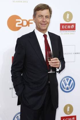 Klaus Kleber on the Red Carpet at the ECHO Klassik 2012 award ceremony at the Konzerthaus Berlin on the Gendarmenmarkt in the heart of Berlin Copyright: xEventpressxHerrRax