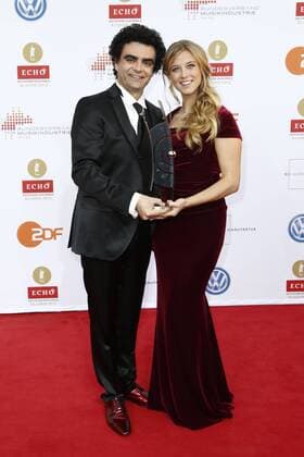 Nina Eichinger and Rolando Villazon on the Red Carpet at the ECHO Klassik 2012 award ceremony at the Konzerthaus Berlin on the Gendarmenmarkt in the heart of Berlin Copyright: xEventpressxHerrRax