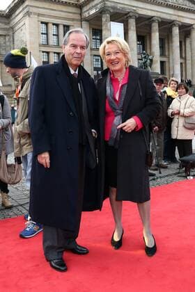 Dieter Stolte and wife Petra on the Red Carpet at the ECHO Klassik 2012 award ceremony at the Konzerthaus Berlin on Gendarmenmarkt in the heart of Berlin Copyright: xEventpressxHerrRax