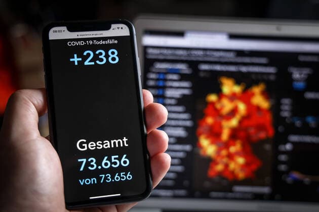 Coronavirus in Germany Covid 19 Robert Koch Institute dashboard 16 03 2021 Robert Koch Institute COVID 19 deaths 73 656 increase of 238 compared to previous day