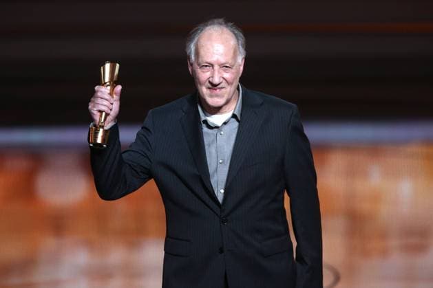 Werner Herzog Preistraeger fuer den Ehrenpreis fuer herausragende Verdienste um den Deutschen Film bei der Verleihung Deutscher Filmpreis 2013 im Friedrichstadt-Palast Friedrichstraße 107 10117 Berlin *** Werner Herzog Laureate for the Honorary Award for Outstanding Services to German Film at the German Film Awards 2013 at Friedrichstadt Palast Friedrichstraße 107 10117 Berlin Copyright: xEventpressxRadkex