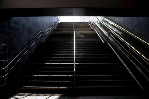 Coronavirus in Italien, Lockdown in Brescia March 16, 2021, Brescia, Brescia, Italy: Brescia in red zone empty subway due the new rules against covid pandemic Brescia Italy - ZUMAb205 20210316_zip_b205_012 Copyright: xMatteoxBiattax