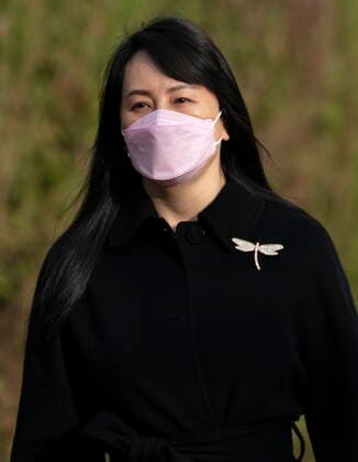 March 17, 2021, Vancouver, BC, Canada: Chief Financial Officer of Huawei, Meng Wanzhou leaves her home in Vancouver, Wednesday, March 17, 2021. Vancouver Canada  - ZUMAc35_ 20210317_zaf_c35_006 Copyright: xJonathanxHaywardx