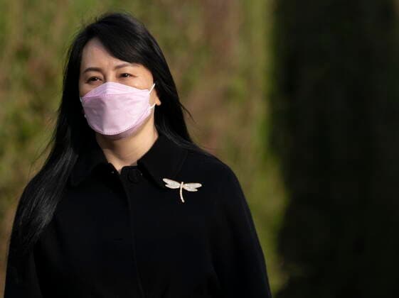 March 17, 2021, Vancouver, BC, Canada: Chief Financial Officer of Huawei, Meng Wanzhou leaves her home in Vancouver, Wednesday, March 17, 2021. Vancouver Canada  - ZUMAc35_ 20210317_zaf_c35_007 Copyright: xJonathanxHaywardx