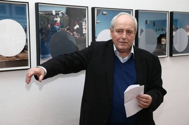 Austellung Californian Rhapsody in der Villa Schoeningen vom 22.11.2014 bis zum 15.03.2015. Bilder aus der Sammlung Falckenberg im Bild Jurist und Unternehmer Harald Falckenberg *** Exhibition Californian Rhapsody in the Villa Schoeningen from 22 11 2014 to 15 03 2015 Pictures from the Falckenberg Collection in the picture Lawyer and entrepreneur Harald Falckenberg Copyright: xEventpressxRadkex